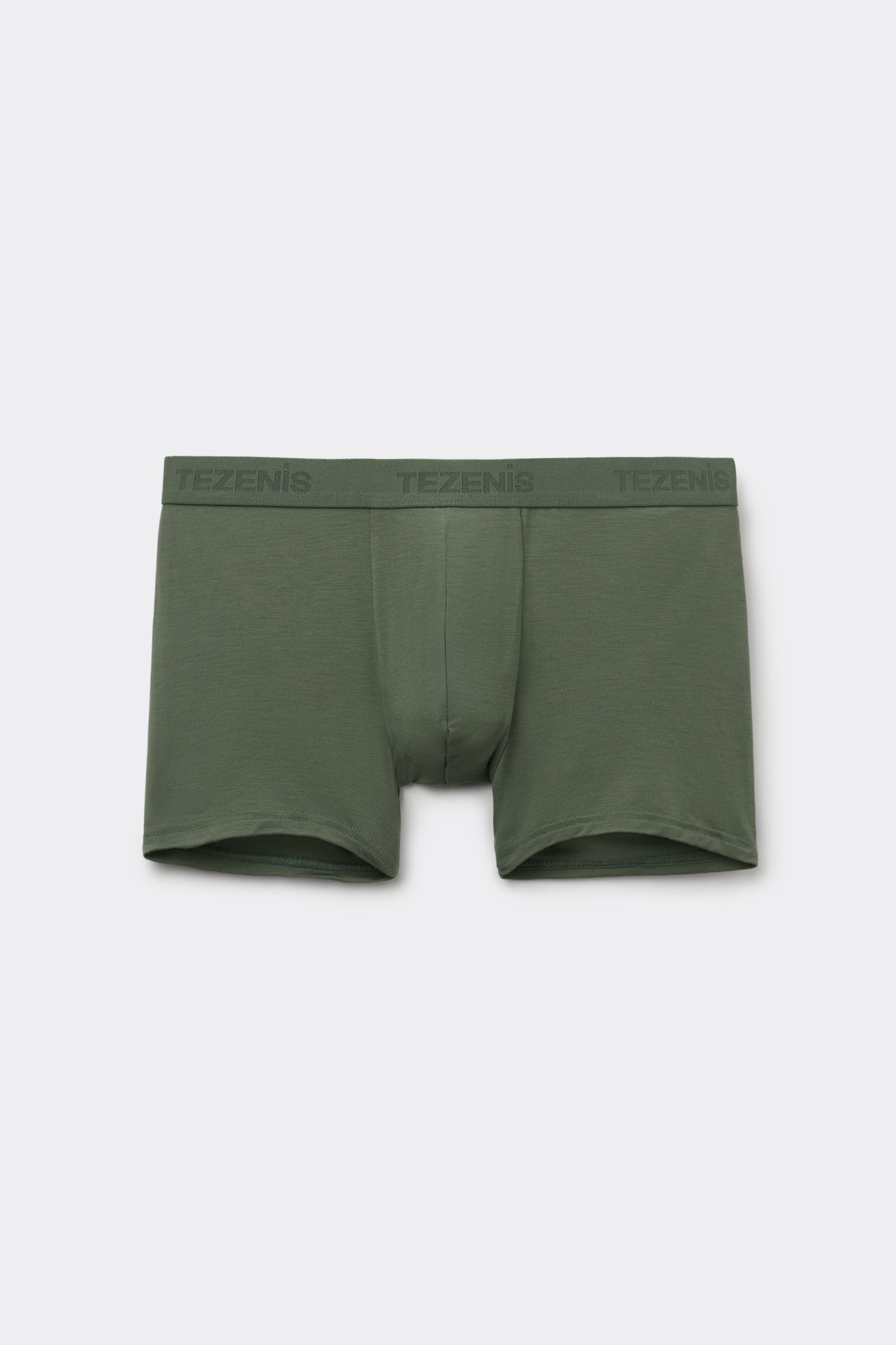 Stretch Viscose Boxers with Logo Elastic