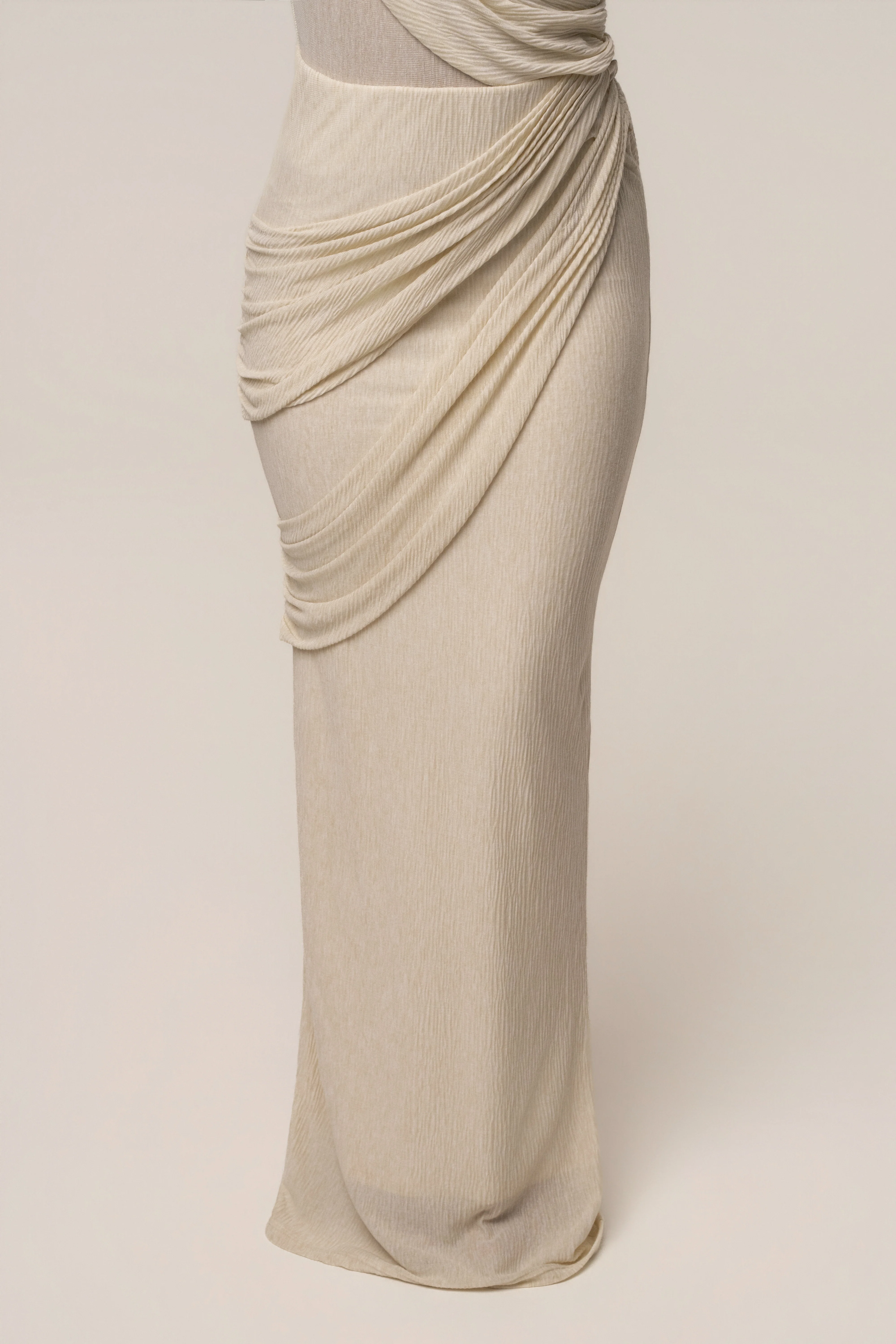 Ivory Paradise Hills Maxi Skirt