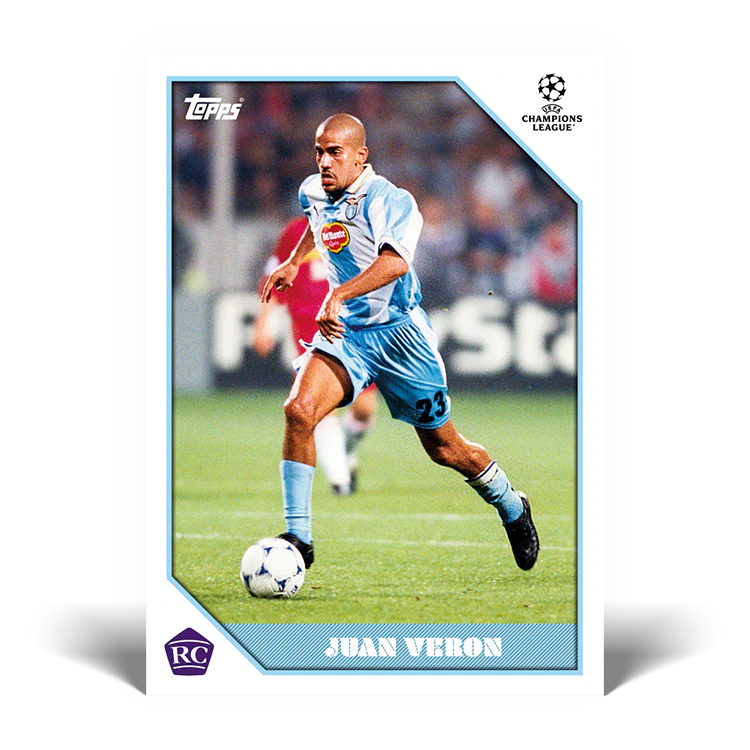 The Lost Rookie Card - Juan Verón