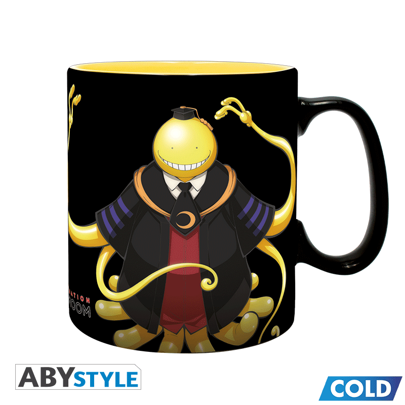 ASSASSINATION CLASSROOM Mug Heat Change Koro