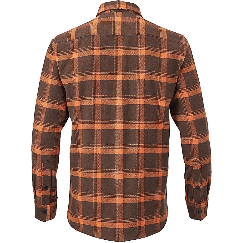 Loose Riders Flannel Shirt Men - Sequoia Brown