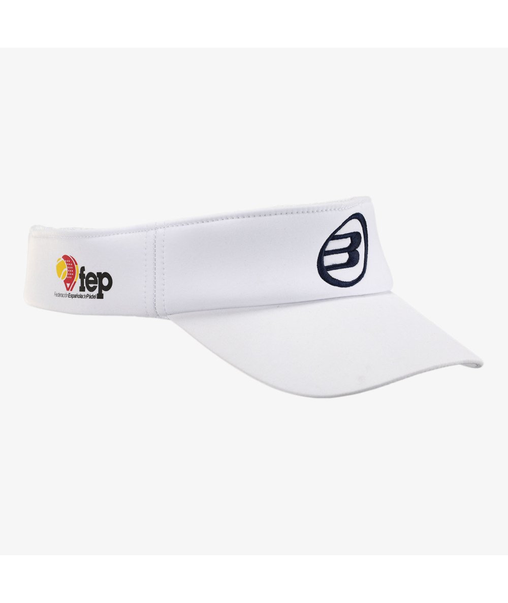 VISOR BULLPADEL BPV FEP25 WHITE