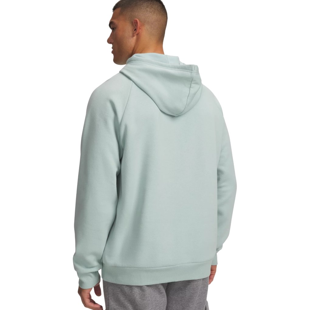 Under Armour UA Rival Fleece Logo Hoodie Men - Enamel Blue/Refresh Mint