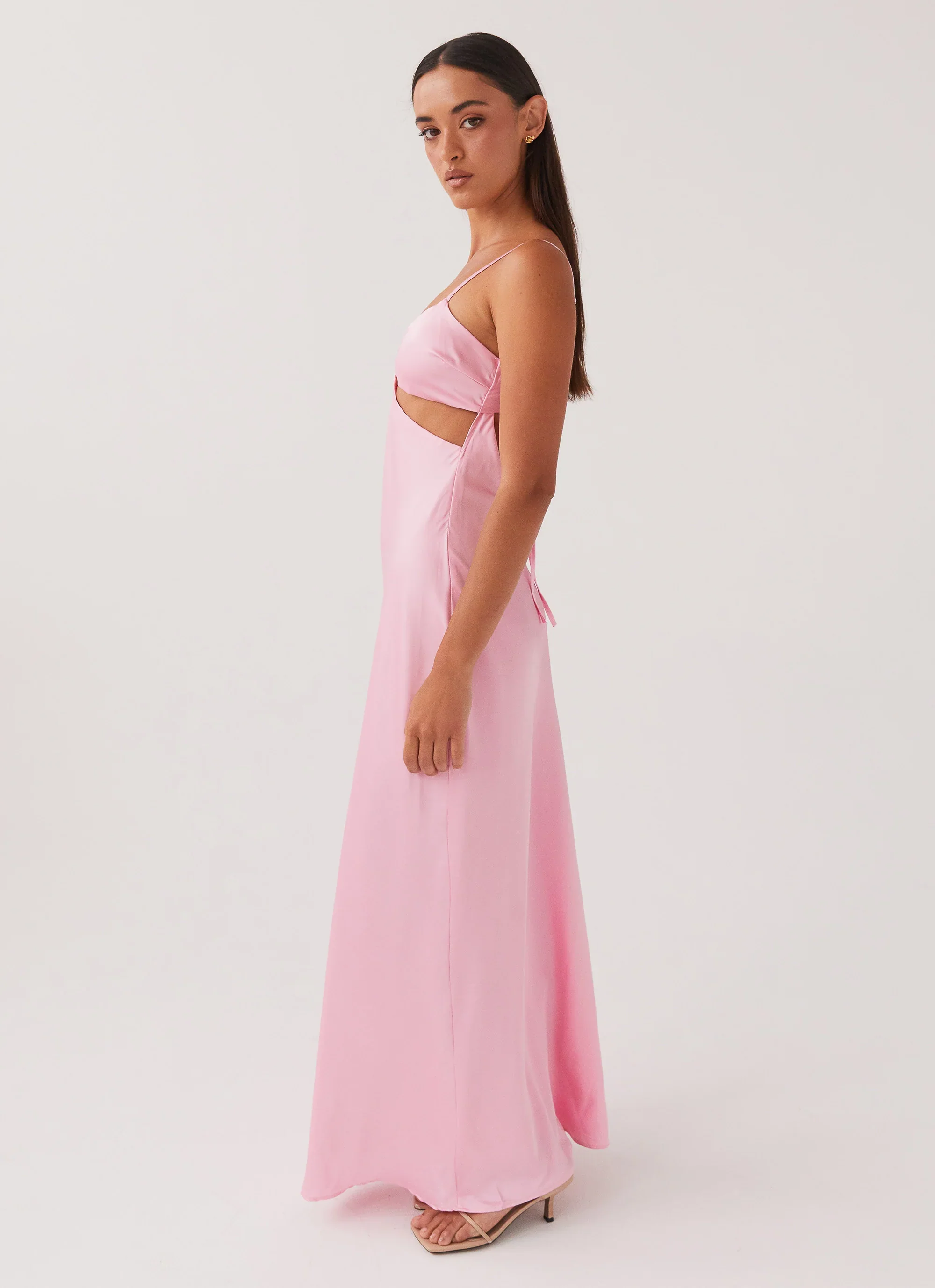 Pretty In Pink Maxi Dress - Rose Quartz