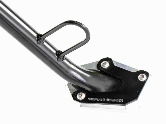 Hepco & Becker side stand extension - black/silverSUZUKI 750 GSR 750 - 2011 - 2016Ref: Hbe02564A / 42113526 00 91