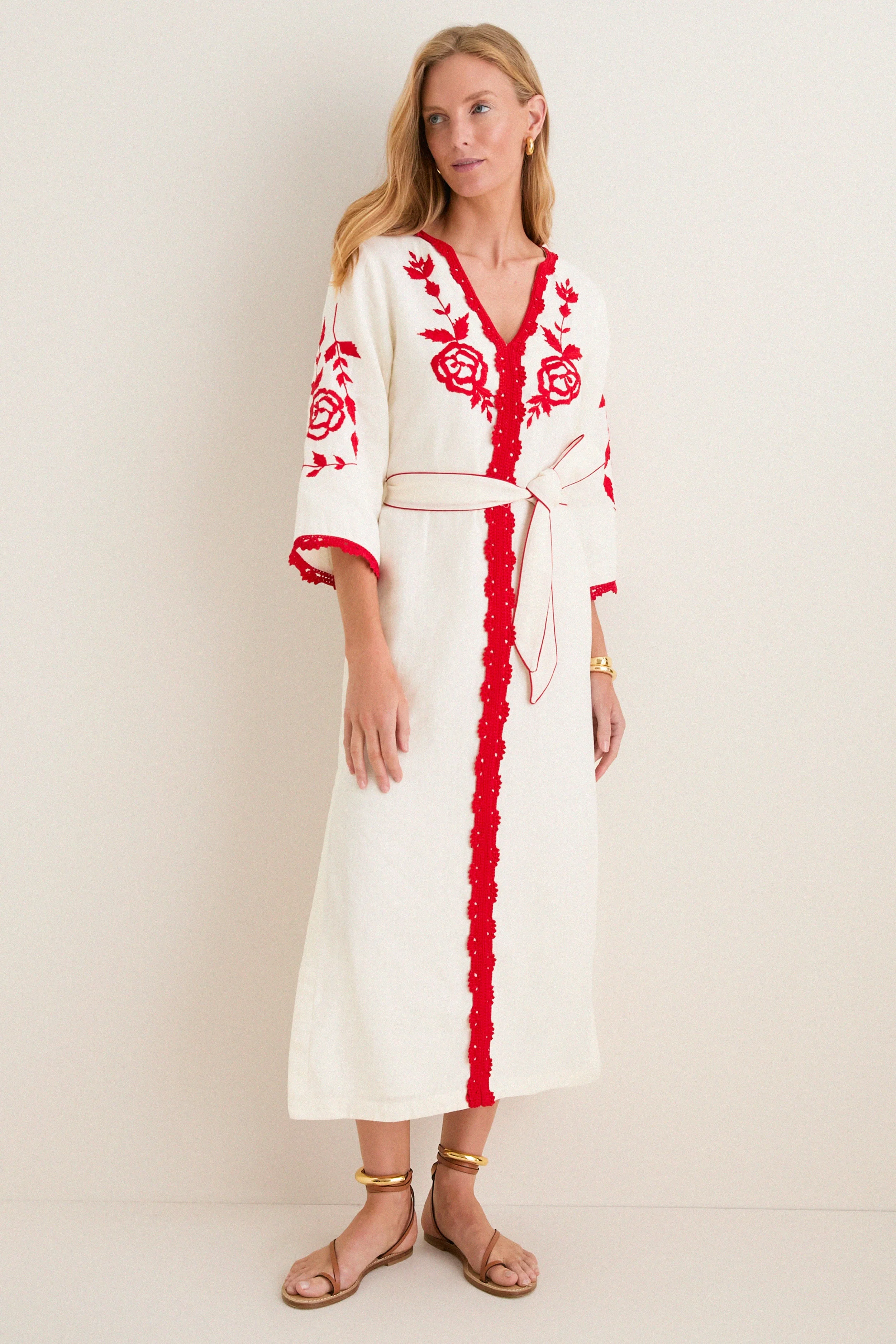 Gardenia Caliope Midi Dress