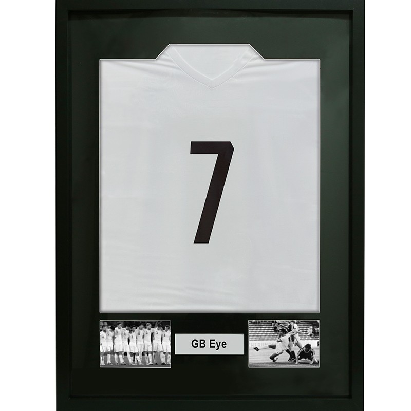 Shirt Collector Frame with Apertures Black (60x80cm)