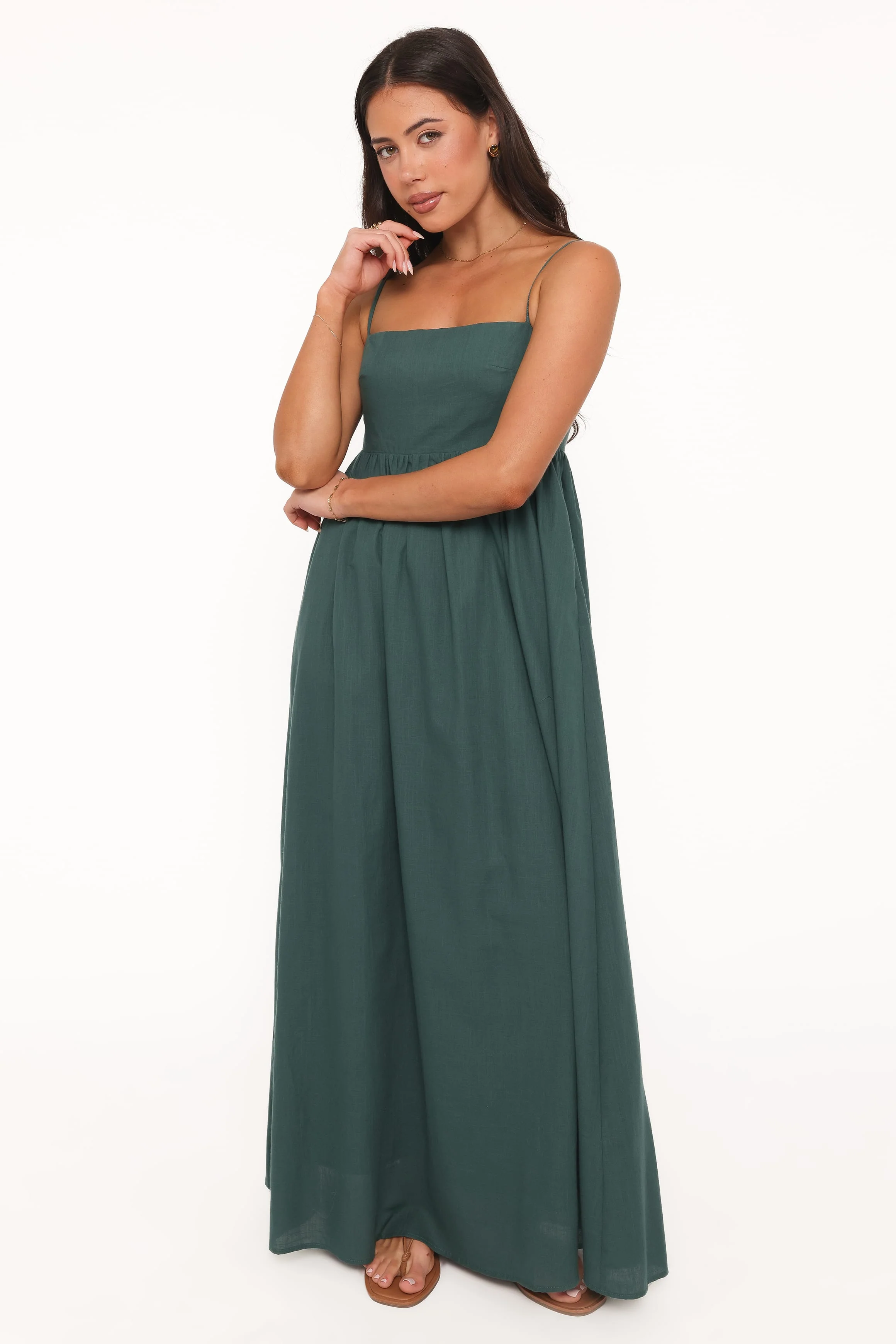 Odessa Maxi Dress - Forest Green