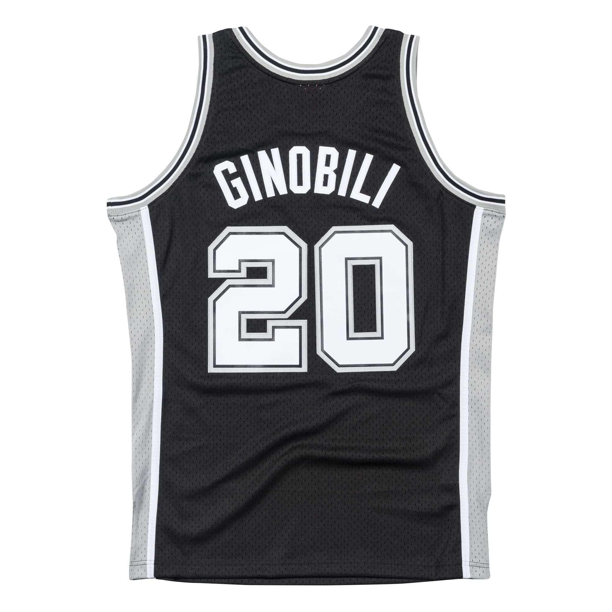 Emanuel Ginóbili #20 San Antonio Spurs 2002-03 Swingman NBA Jersey Black