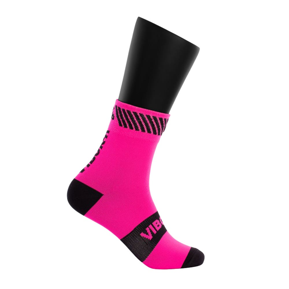 SOCKS VIBOR-A KAIT HALF-CUT PINK/BLACK