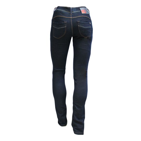 Jean Moto ESQUAD LINA - Straight - BleuRef : ES0161