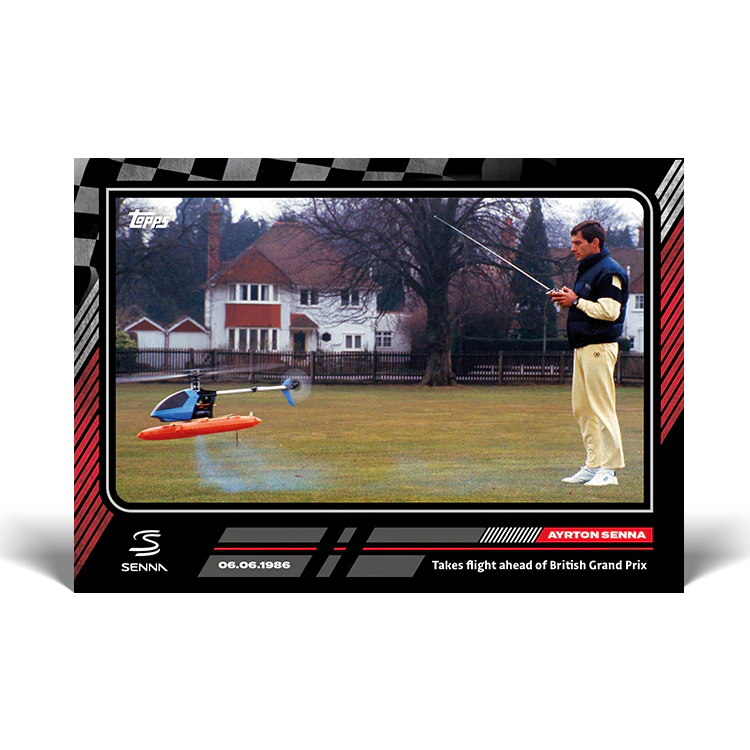 Topps UK - The Story of Senna - Card #11