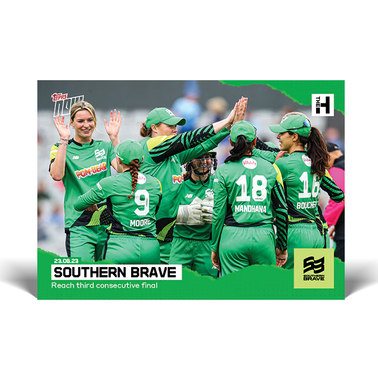 Reach third consecutive final - THE HUNDRED TOPPS NOW® UK Card #20