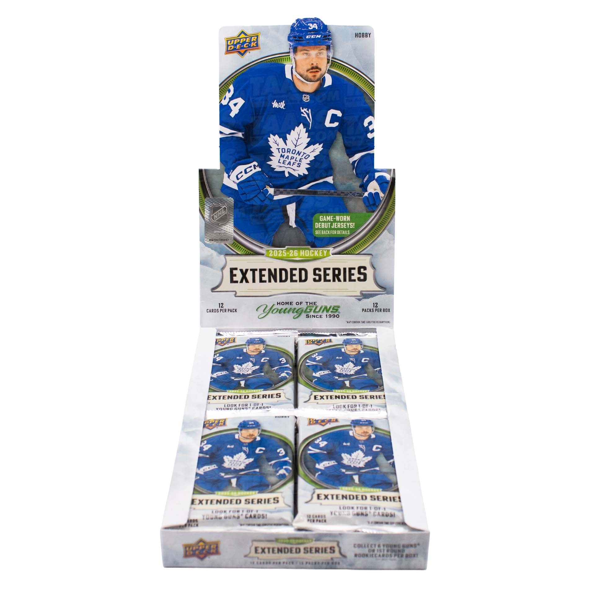 2025/26 Upper Deck Extended Series Hockey NHL Hobby Pack