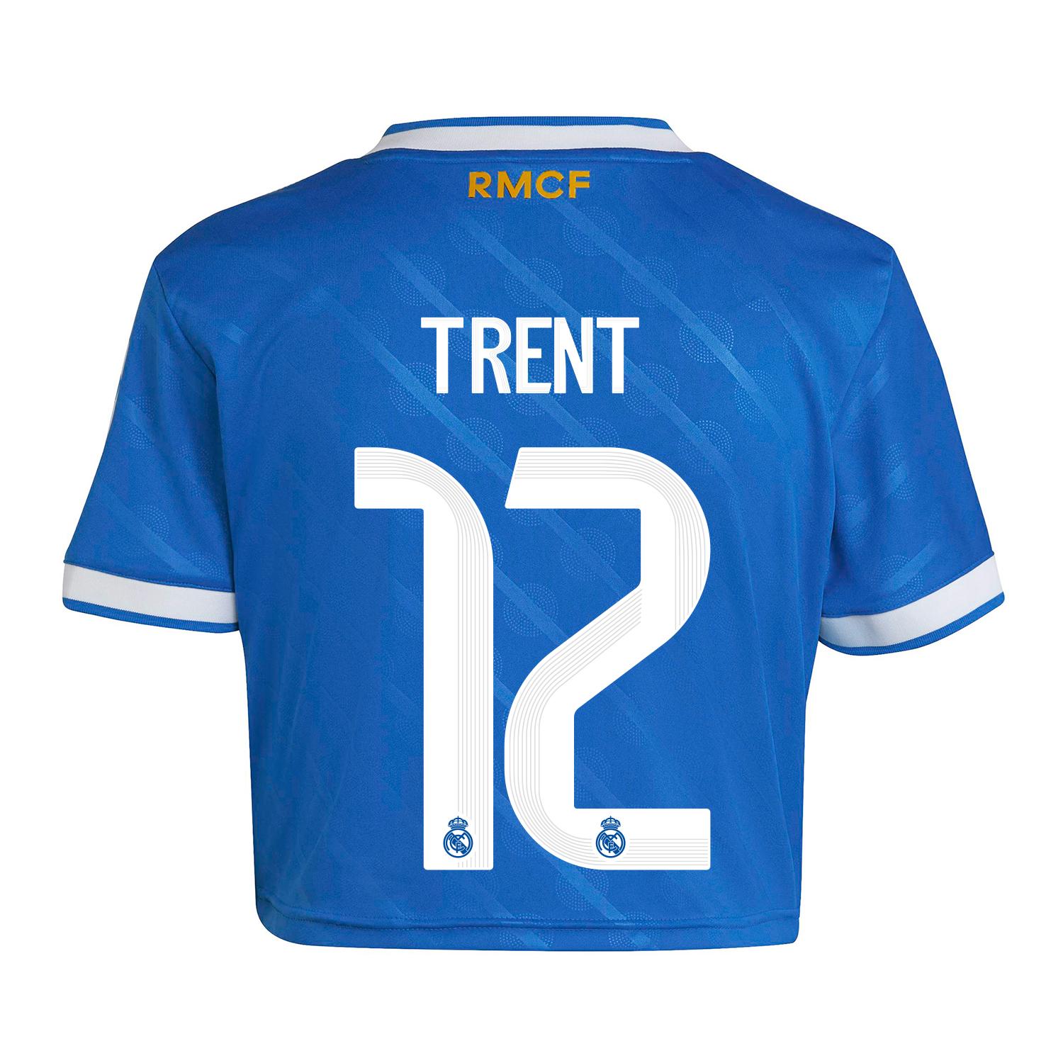 Womens Third Crop Shirt 25/26 Blue