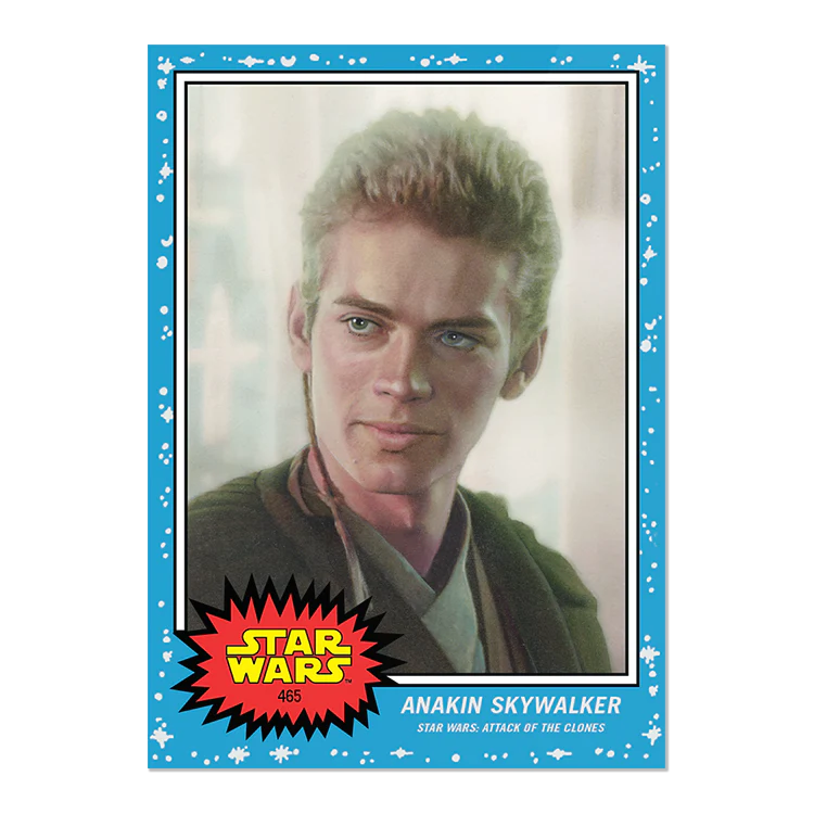 Topps UK - SW Living Set Card #465 - Anakin Skywalker