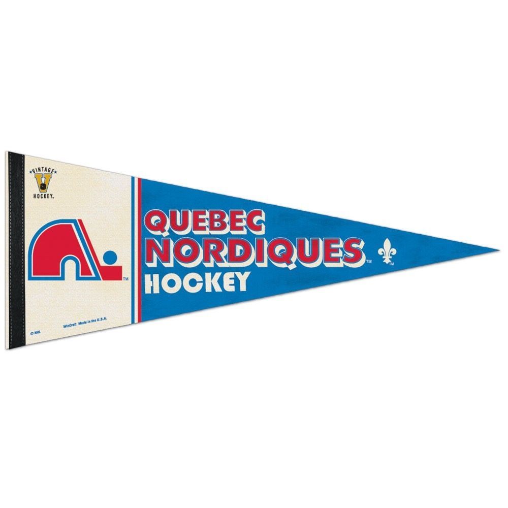 Quebec Nordiques Premium Vintage NHL Pennant