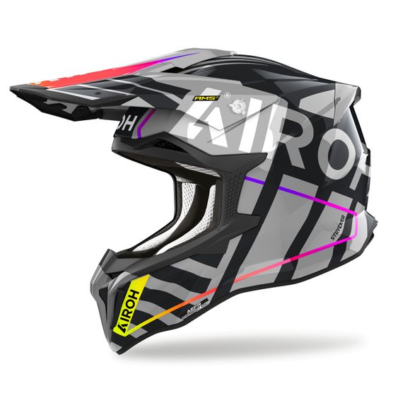 Casque cross Airoh STRYKER - BRAVE 2024 - GrisRef : AR1359