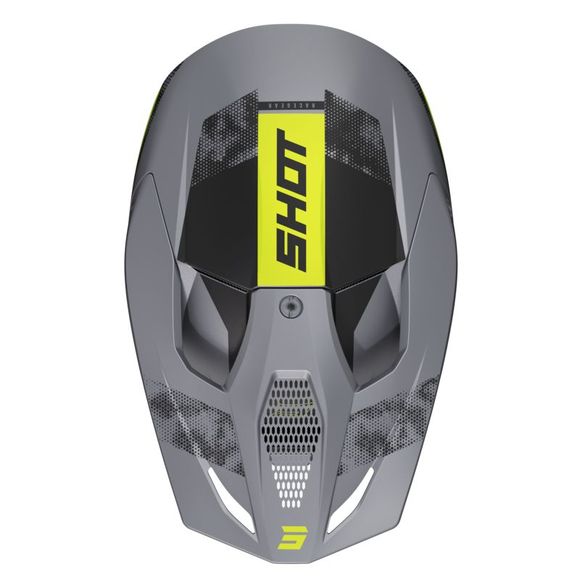 Shot FURIOUS cross helmet - PATROL 2023 - Grey / YellowRef: SO2454