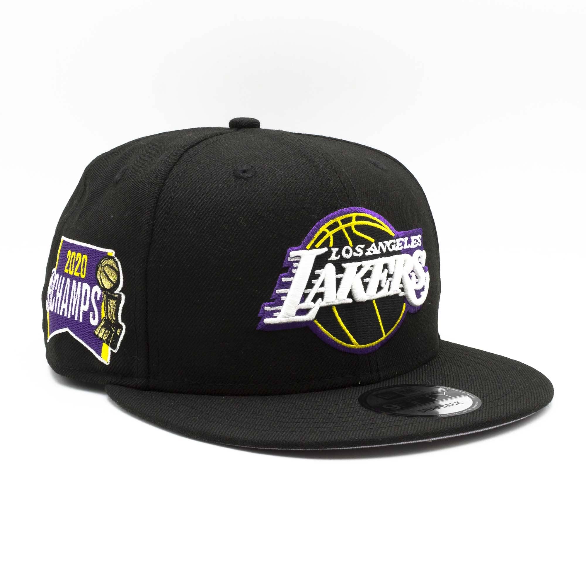 Los Angeles Lakers 2020 NBA Champs New Era 9FIFTY Snapback NBA Cap Black