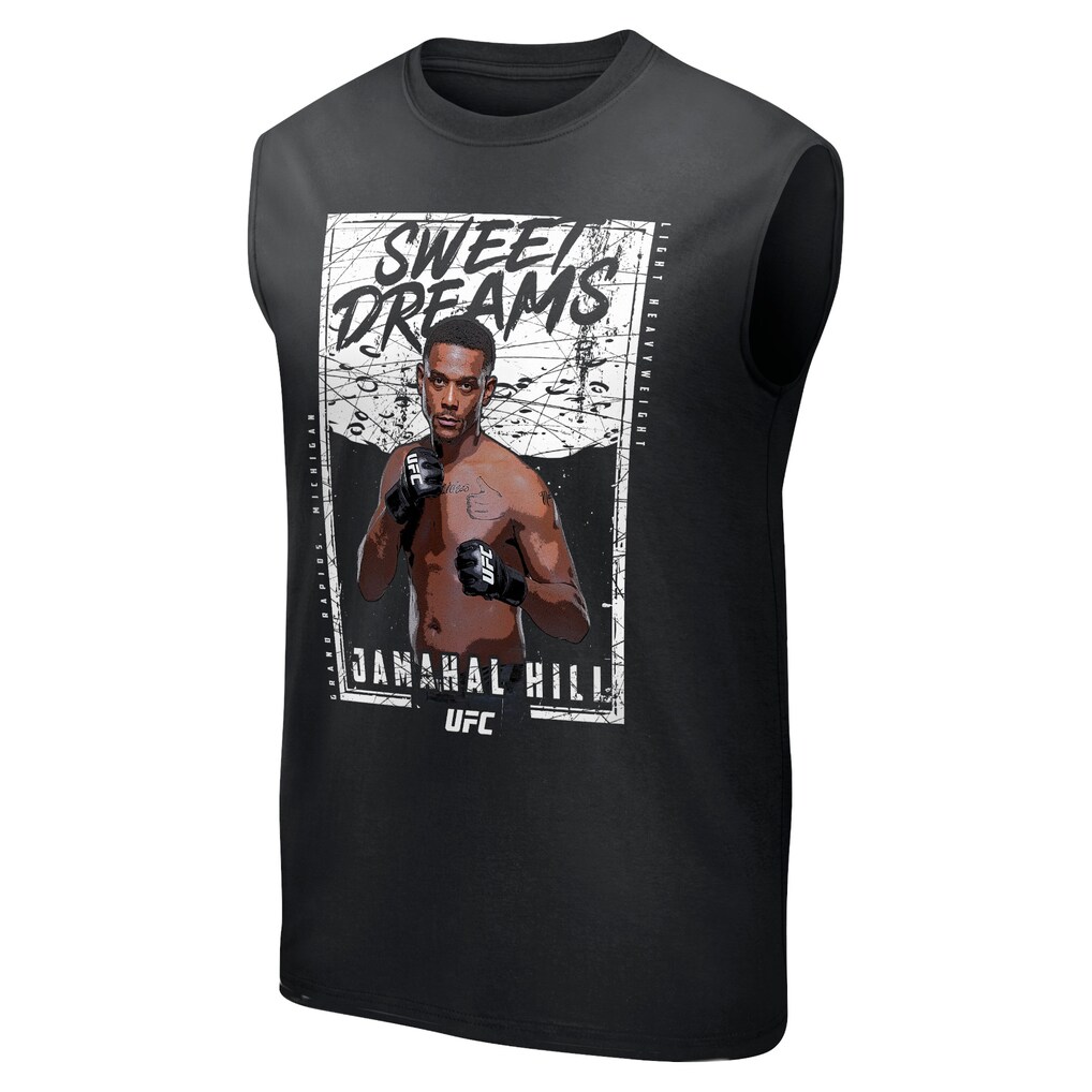 UFC Jamahal Hill Sweet Dreams Tank - Black - Mens