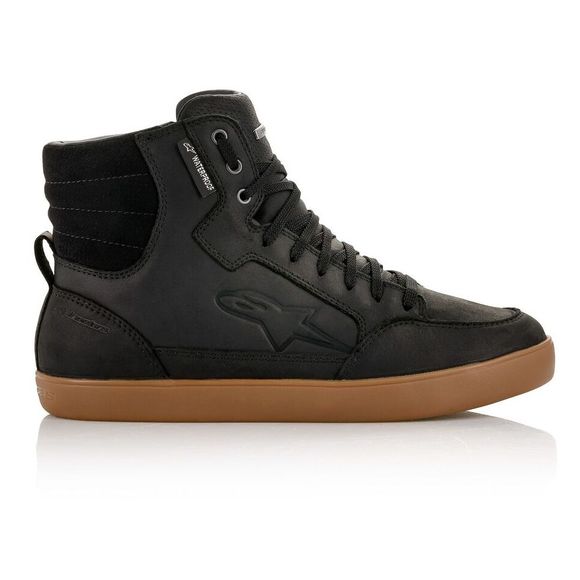 Baskets Moto Alpinestars J-6 WATERPROOF - BLACK GUM - NoirRef : AP11917