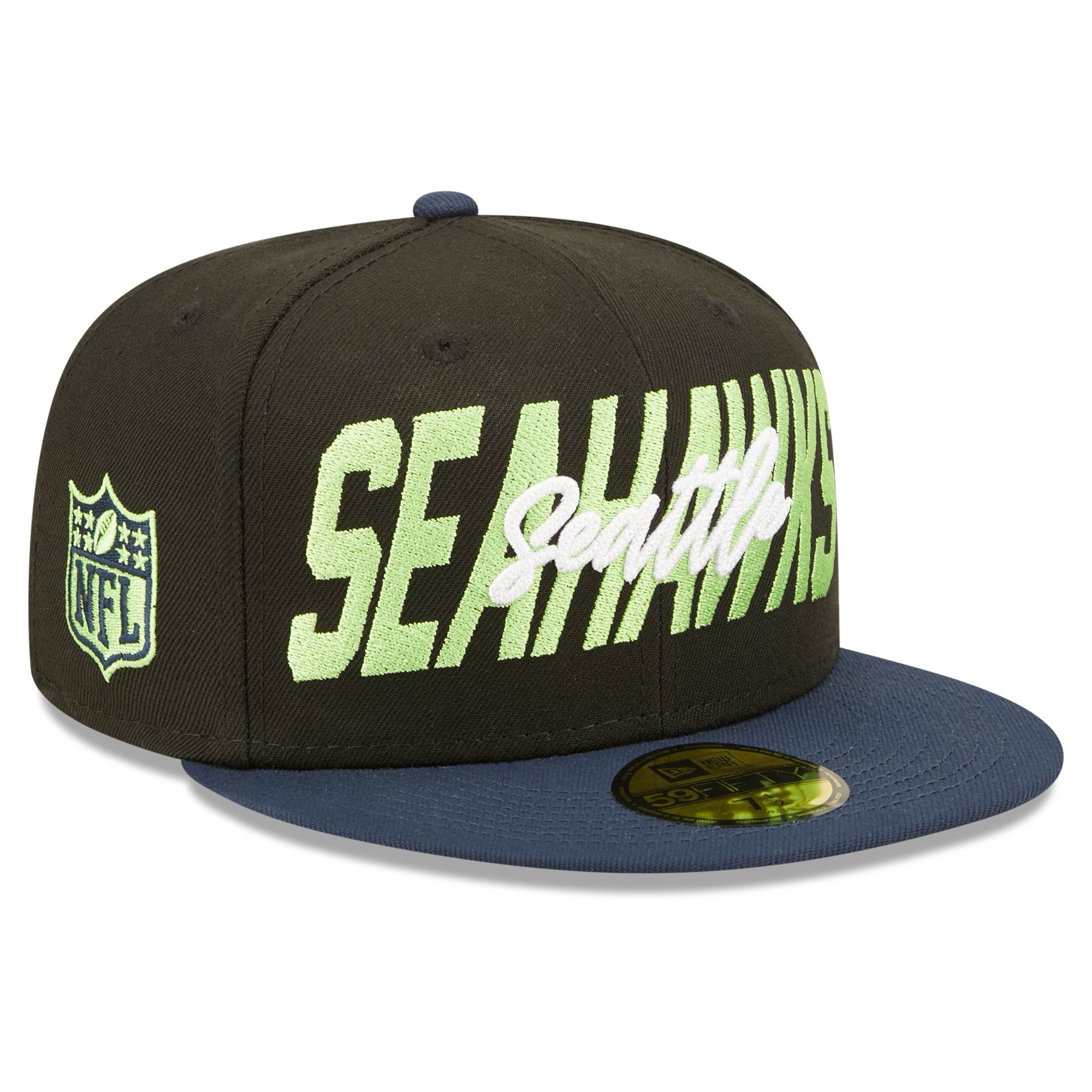 Seattle Seahawks 2022 NFL Draft On-Stage New Era 59FIFTY Fitted Cap
