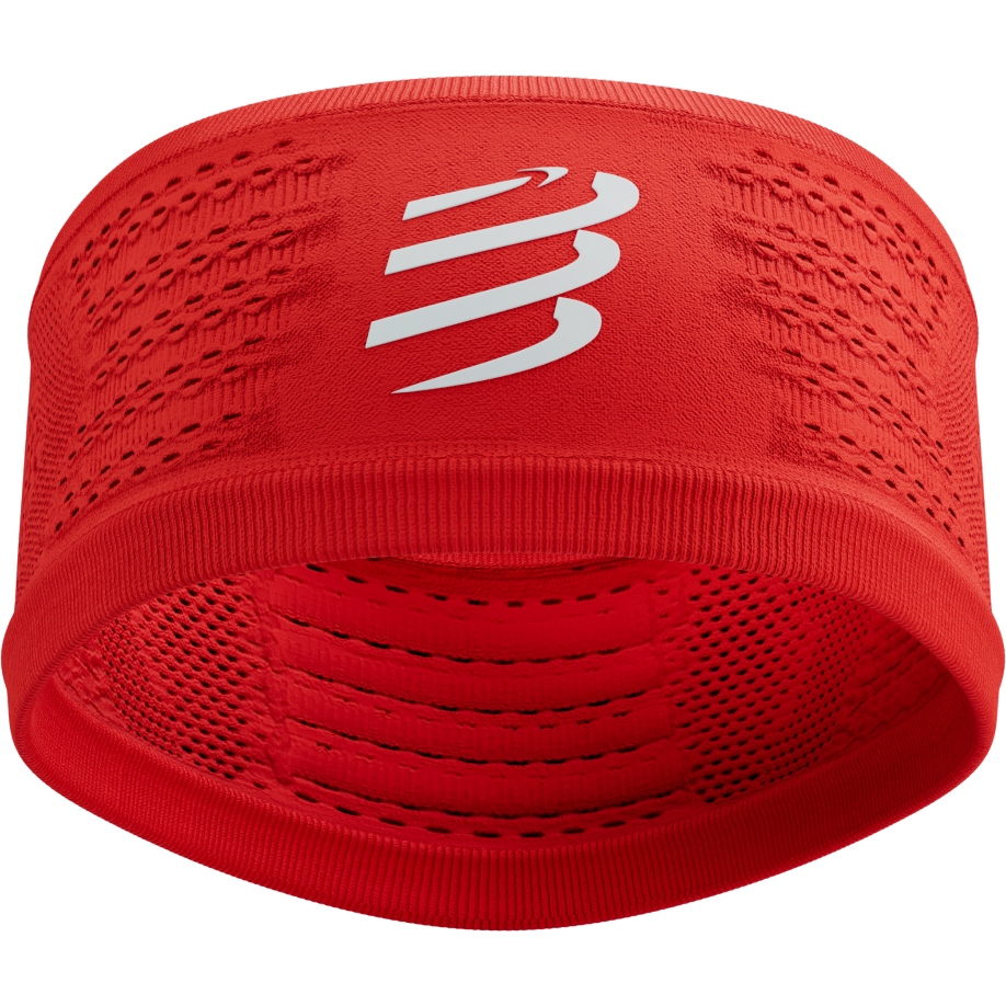 Compressport On/Off Headband - core red/white
