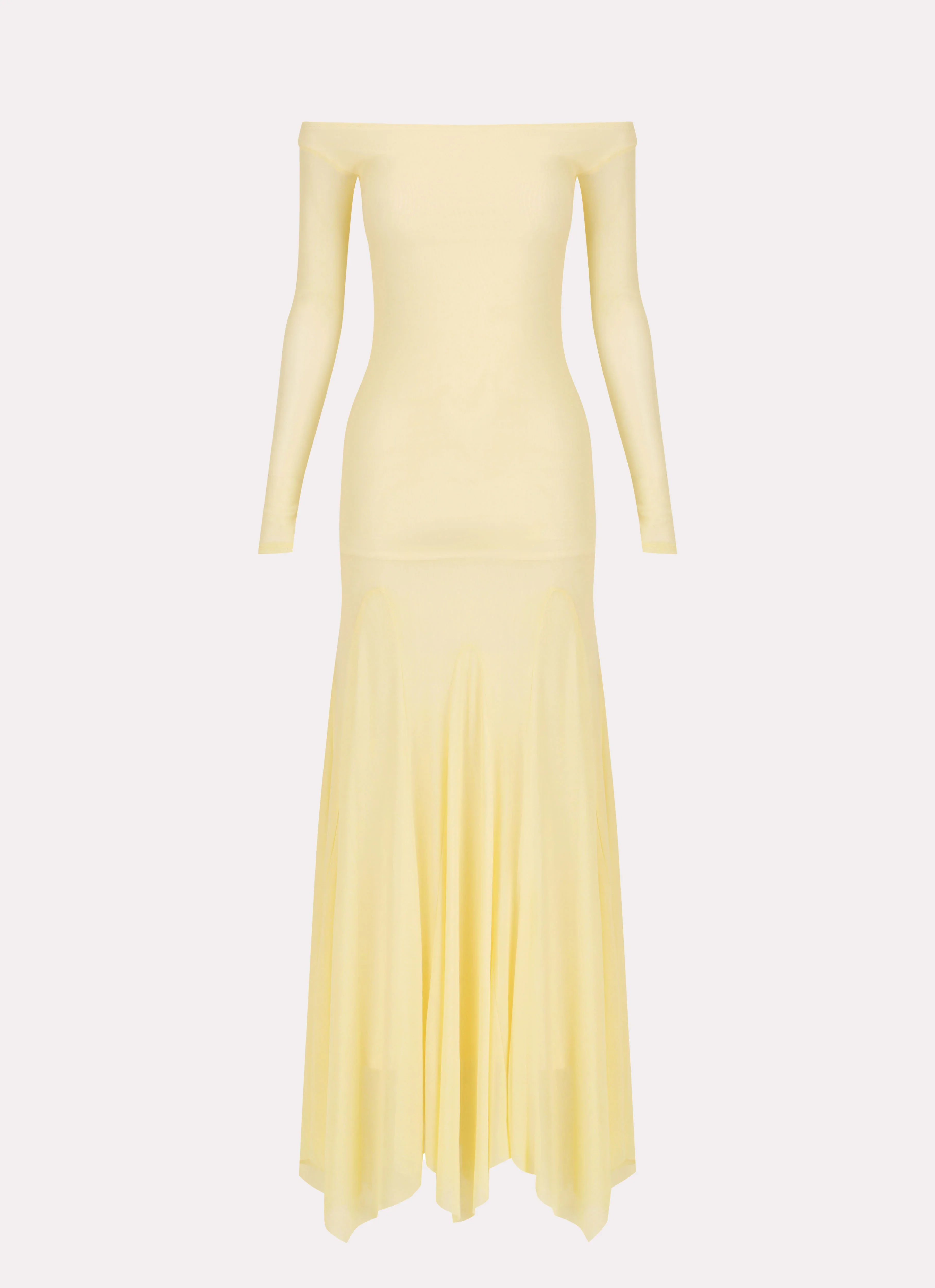 Maribel Maxi Dress - Yellow