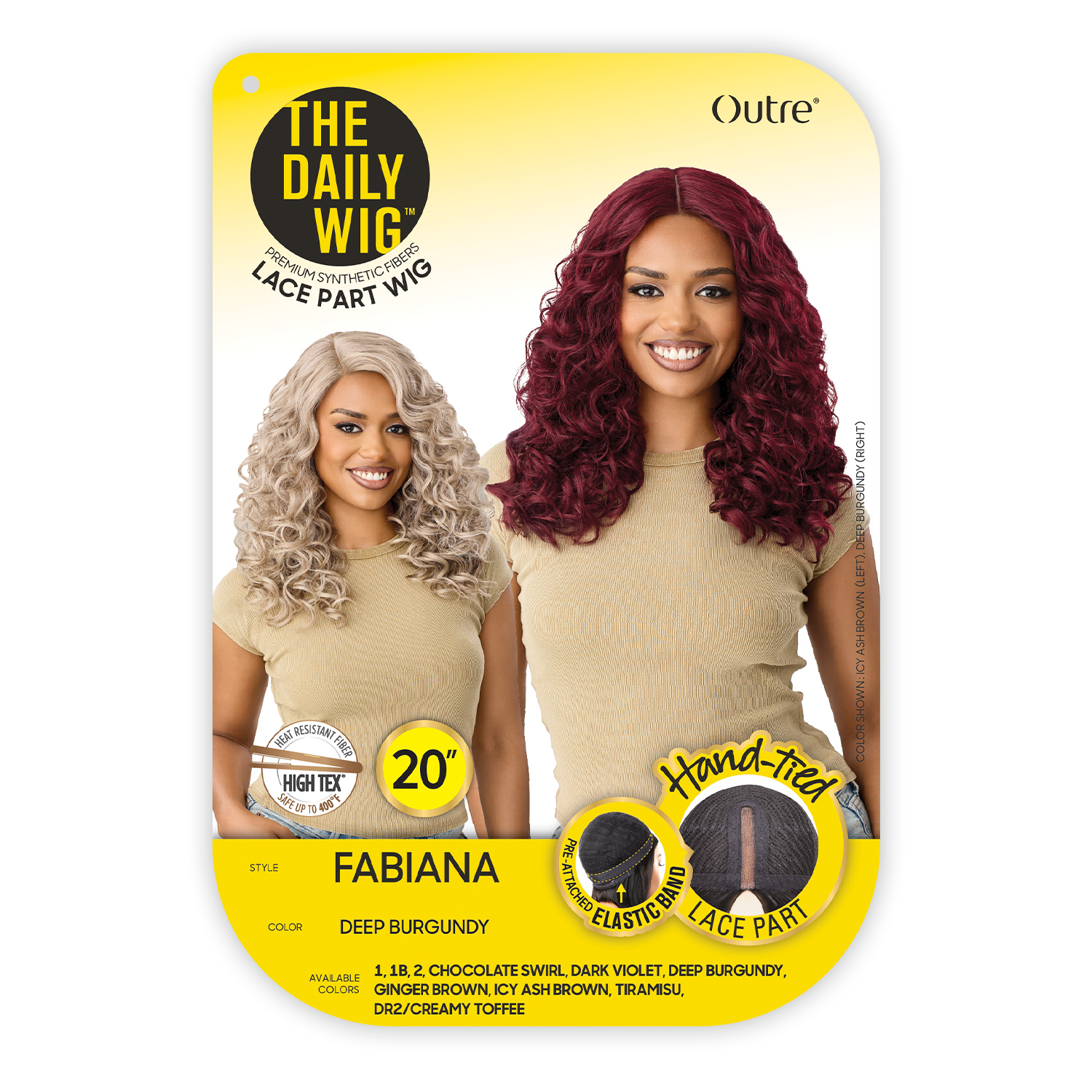 Outre The Daily Wig Hand-Tied Lace Part Wig Fabiana