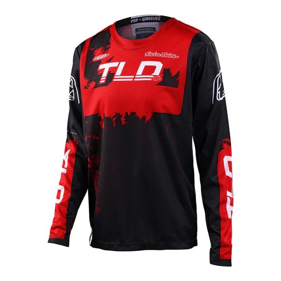 Maillot cross TroyLee design GP ASTRO ENFANT - Rouge / NoirRef : TRL0952