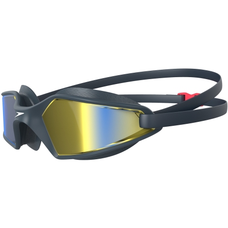 Speedo Hydropulse Mirror Navy/Oxid Grey/Blue Swimming Goggle