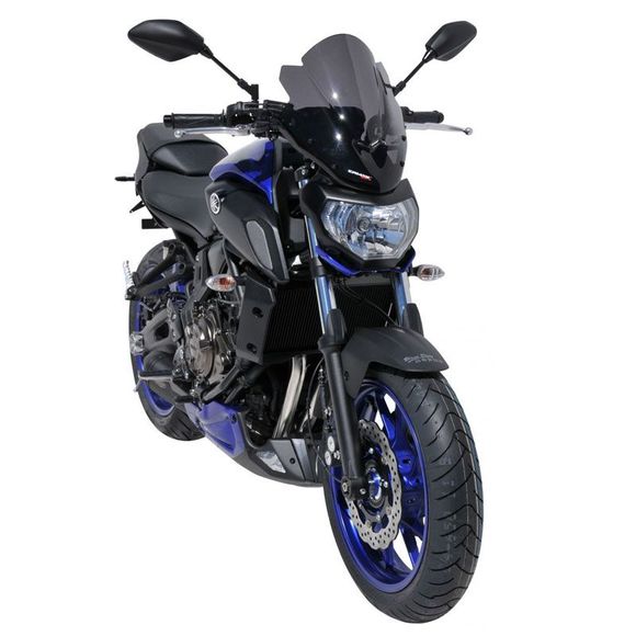 Ermax 39 cm wind deflector - BlackYAMAHA 700 MT-07 ABS - 2018 - 2020Ref: EM1650