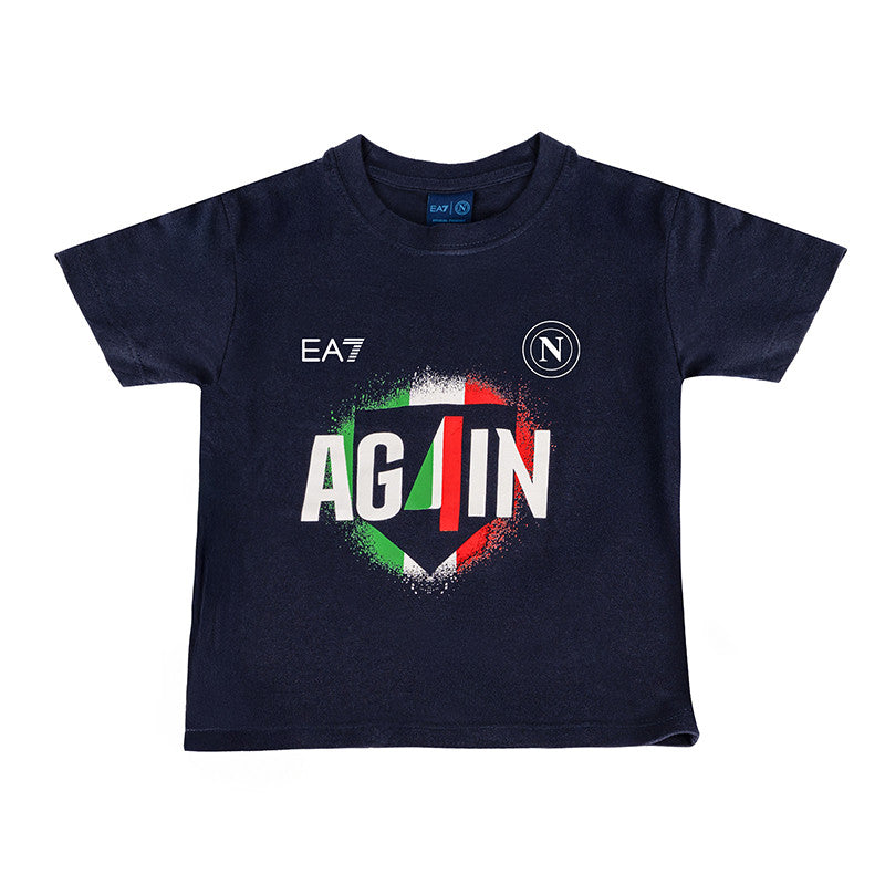 SSC Napoli T-Shirt Campioni d'Italia 2024/2025 for Kids