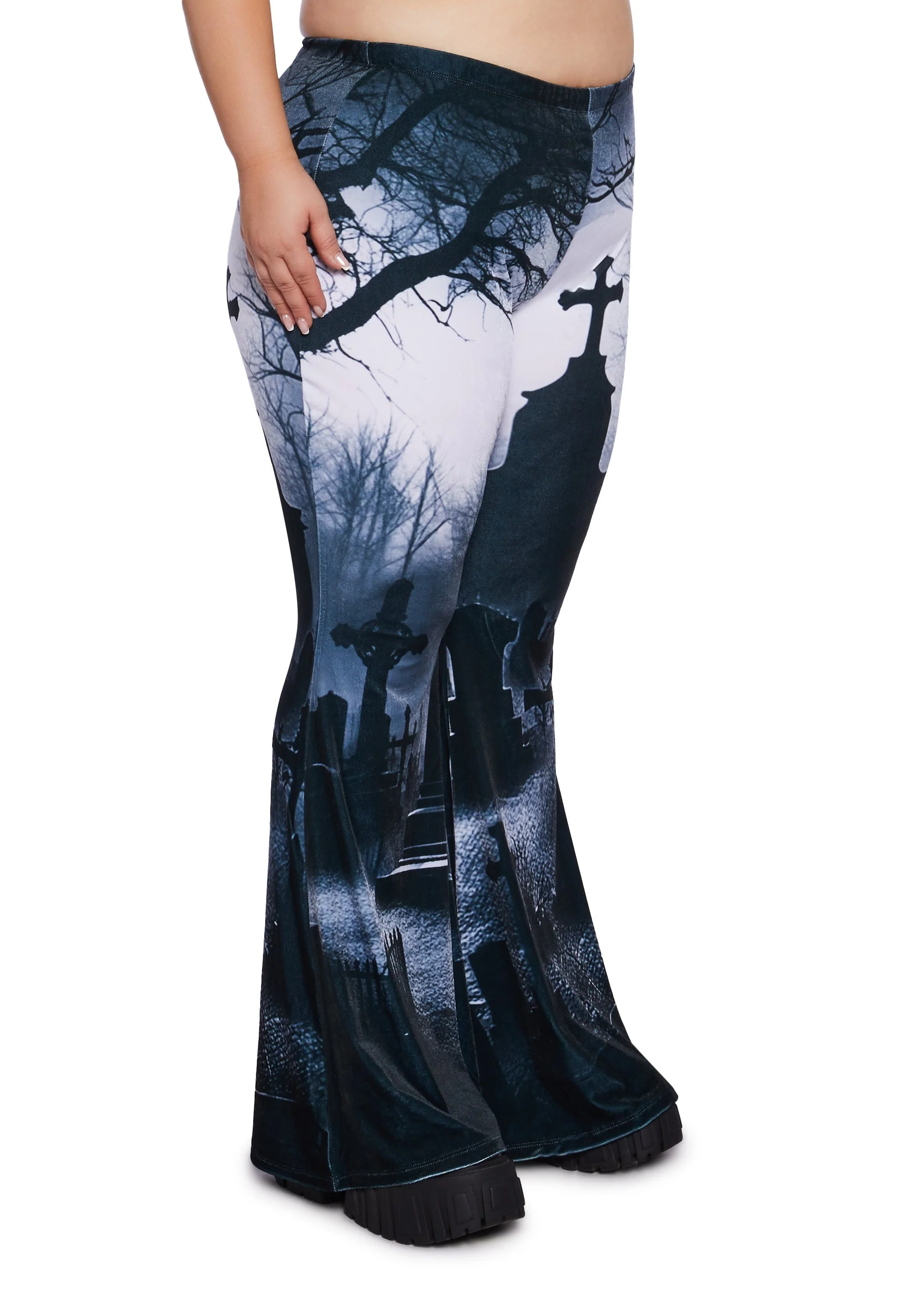 Spooky Sanctuary Flare Pants