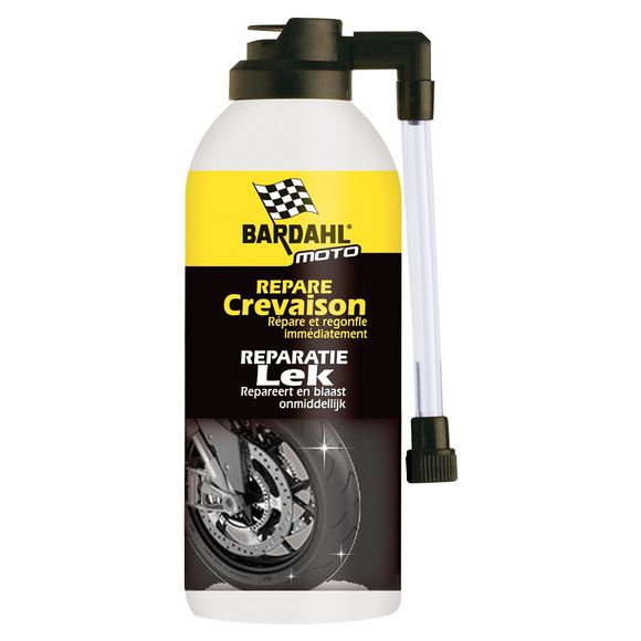 Bombe anti-crevaison Bardahl Répare Crevaison Moto UniverselRef : BDH0121 / 3449