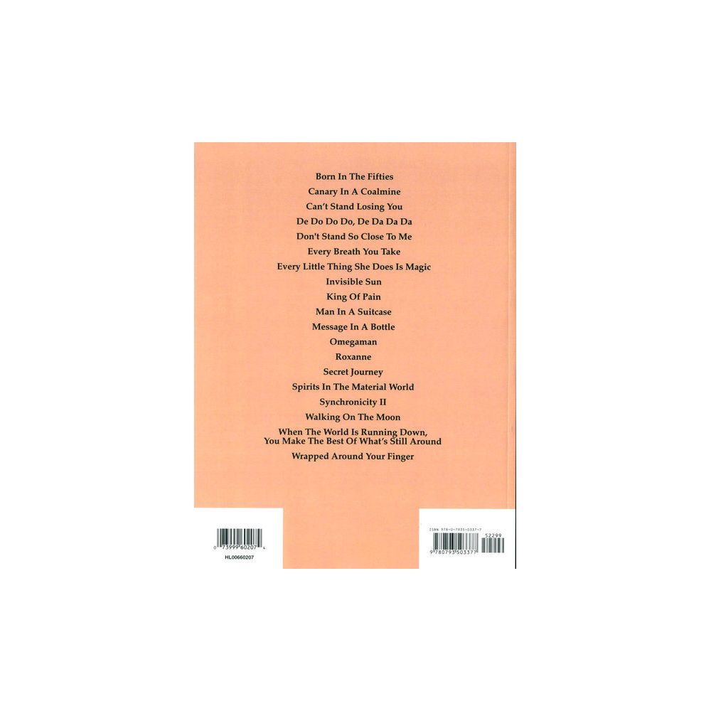 Music Sales The Best Of Police Bass – Thomann Ireland