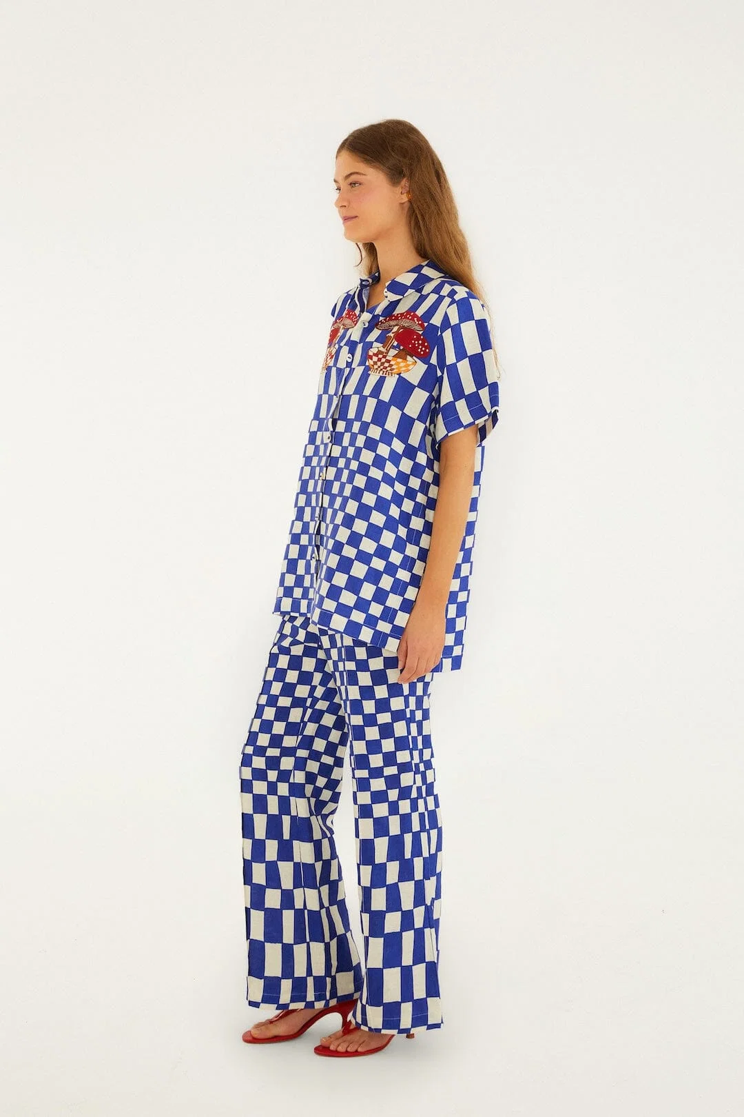 Blue Dream Checkered Pants