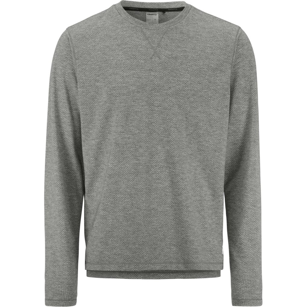 CRAFT Thermal Mesh Longsleeve Men - Dark Grey Melange