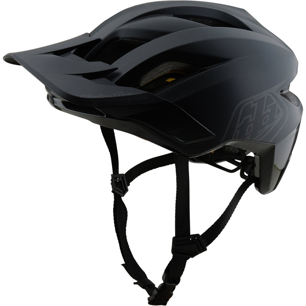 Troy Lee Designs Flowline MIPS Helmet - Point Black/Charcoal