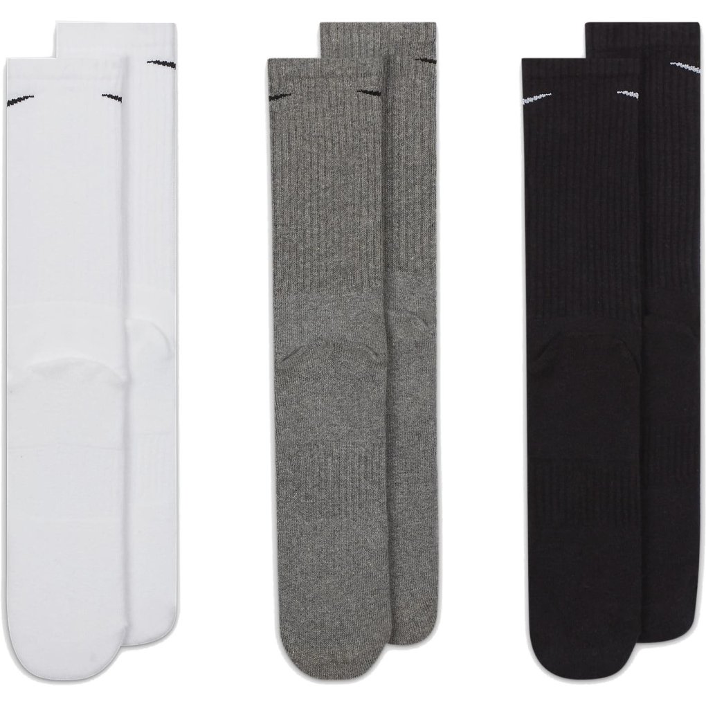 Nike Everyday Cushion Crew Training Socks (3 Pair) - multi-color SX7664-964