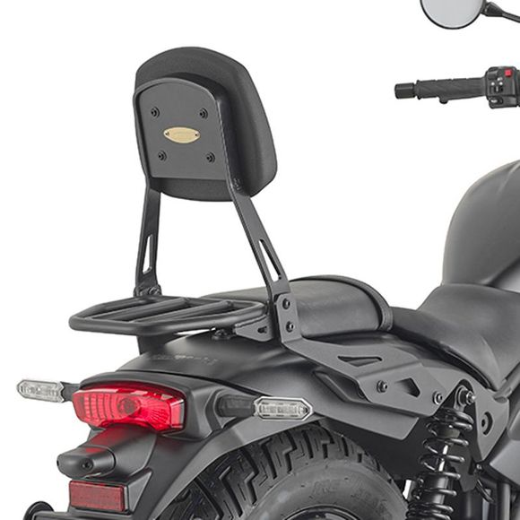 Sissy bar Givi Noir avec porte-paquet - NoirRef : GI2286 / TS4134C