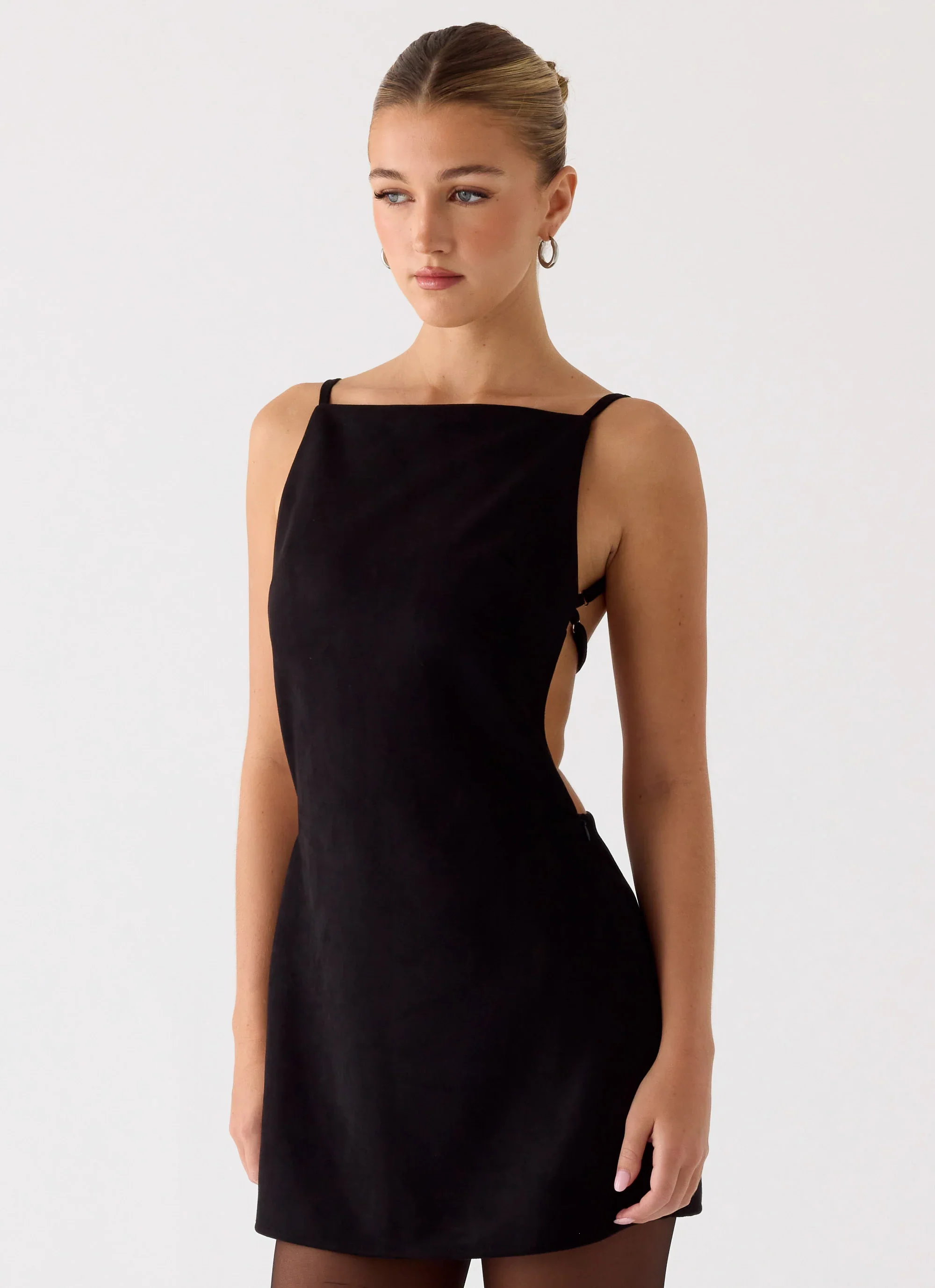 Play With Fire Mini Dress - Black