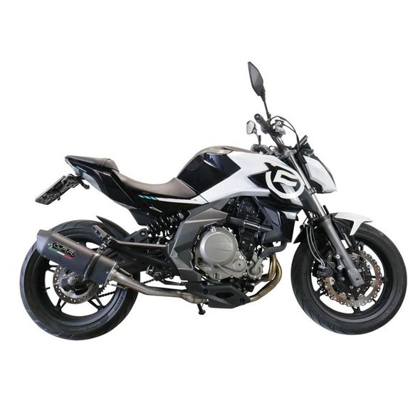 GPR furore nero evo4 silencer - blackCF MOTO 650 650 NK - 2021 - 2024Ref: gpr0059 / cf.2.cat.fune