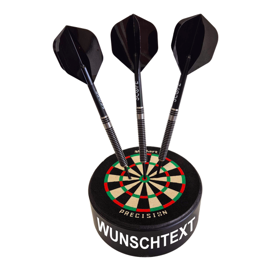 McDart Precision Mini Dartboard with custom text