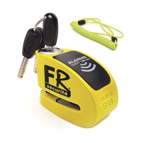 FR Sécurité Disc Lock Alarm FR410Y SRA UniversalRef: FRS0001 / AV251