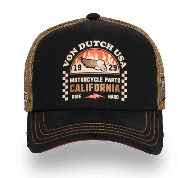 Von Dutch CREW Cap - BlackRef: VDH0307 / VD/1/CT/CREW/25-TU