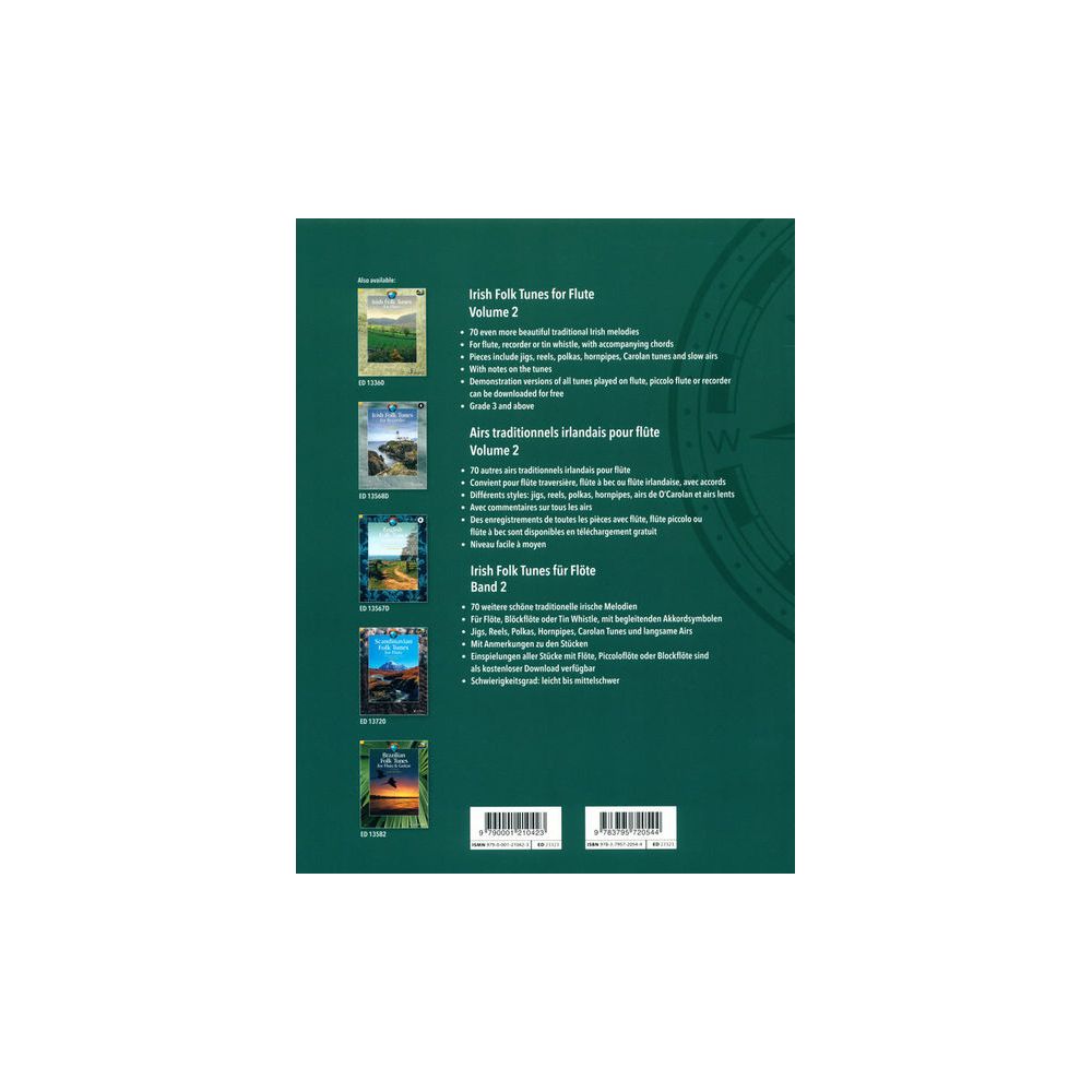 Schott Irish Folk Tunes For Flute 2 – Thomann Ireland
