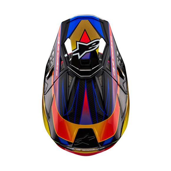Casque cross Alpinestars SUPERTECH S-M10 - ERA 2023 - Jaune / RougeRef : AP3234