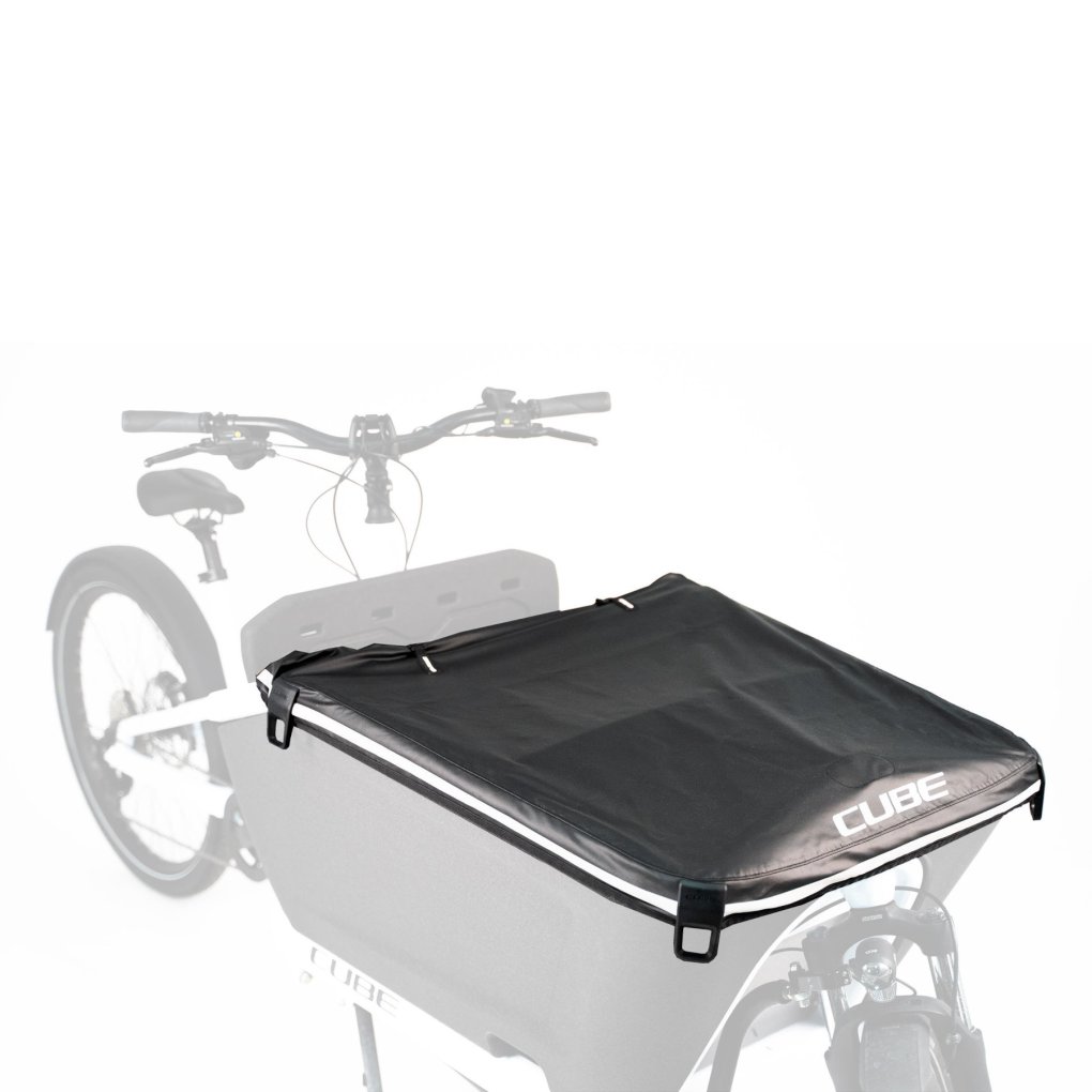 CUBE Cover for Cube Cargo Hybrid - with Seat Bench - black